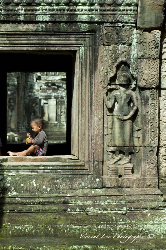 The boy that lives in the ancient temple